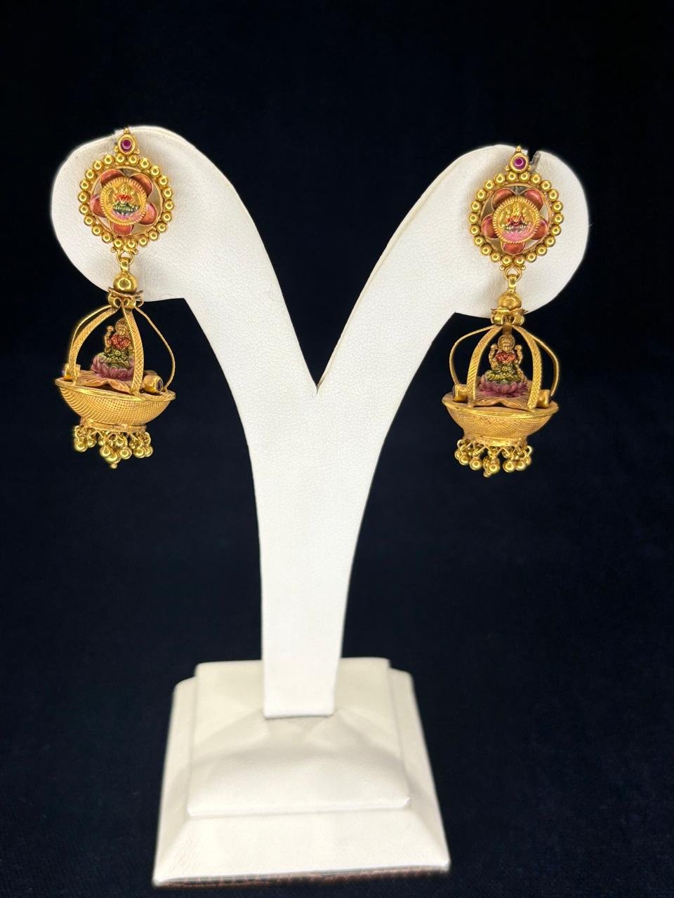 Gold Antiqe Earrings