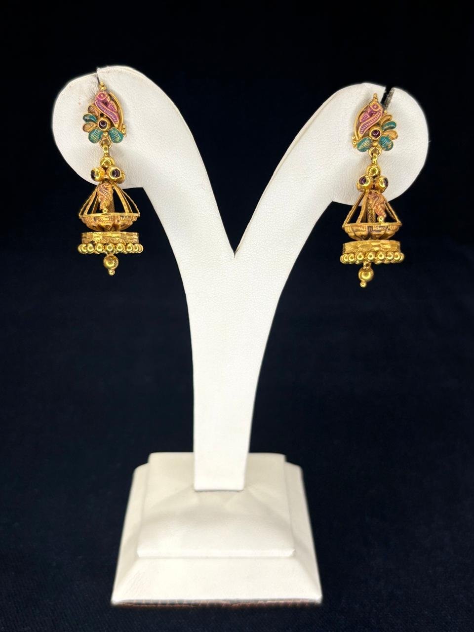 Gold Antiqe Earrings